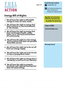 Energy Bill of Rights